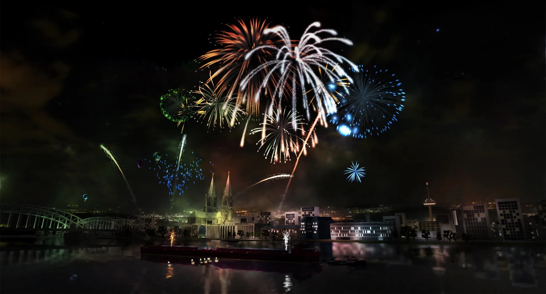 Fireworks Simulator görsel 2
