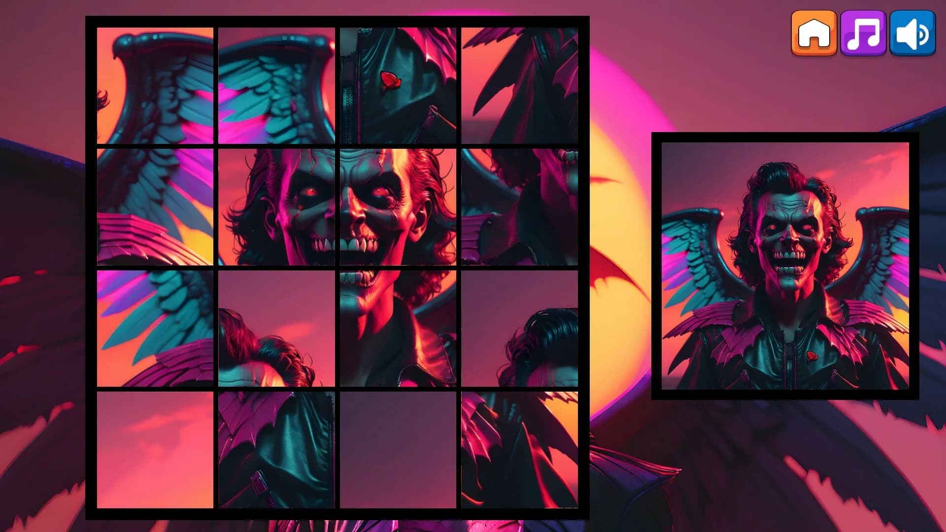 OG Puzzlers: Synthwave Vampires görsel 5