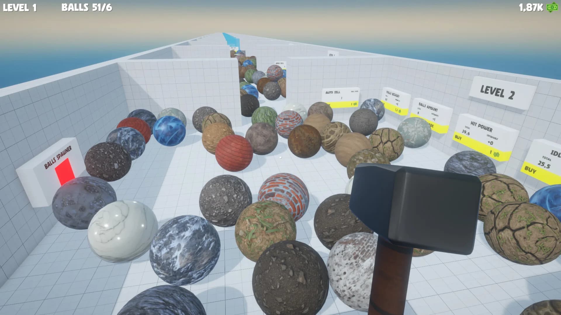 Balls Crush Simulator görsel 11