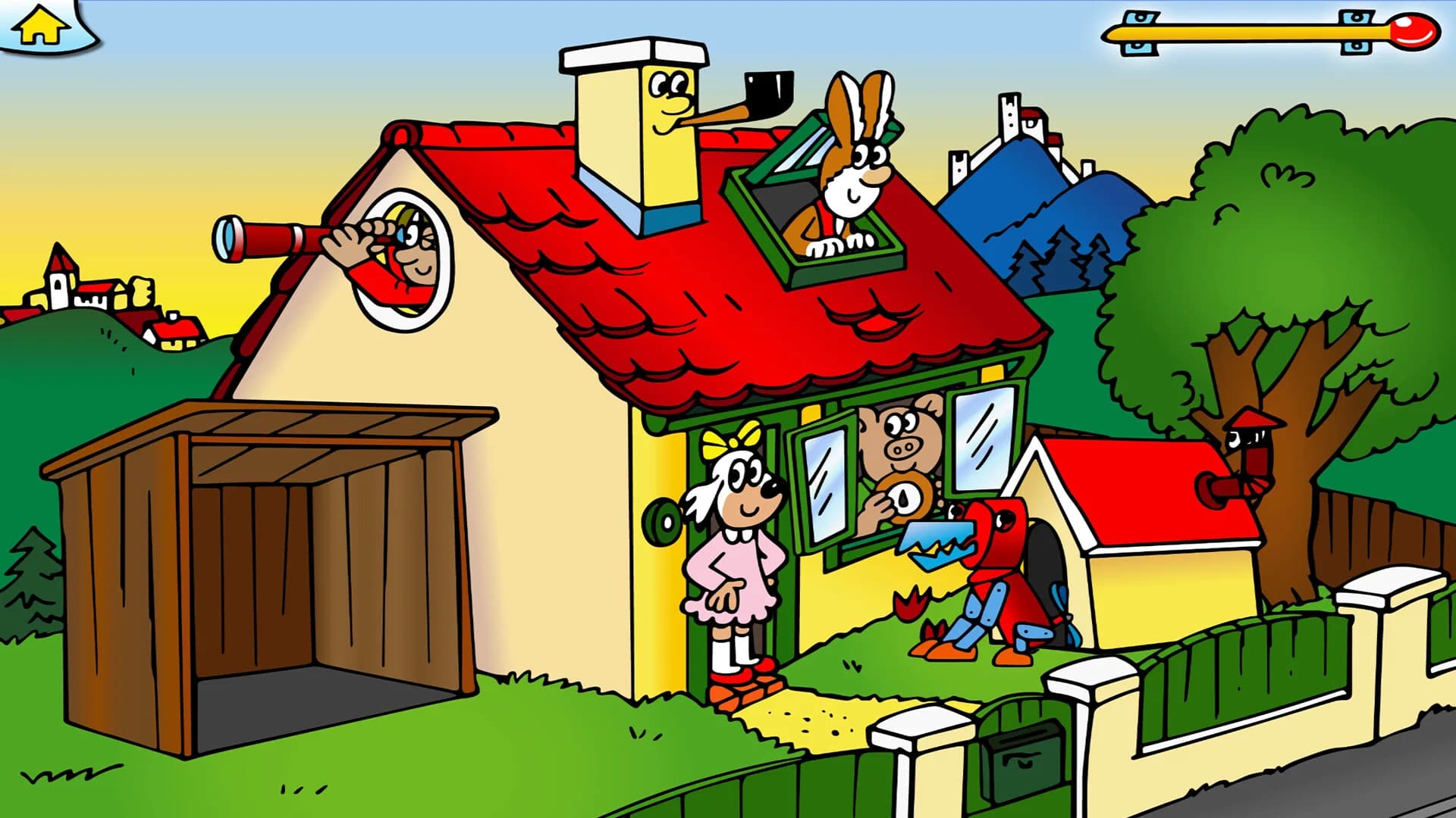 Čtyřlístek a Strašidelný hrad görsel 2