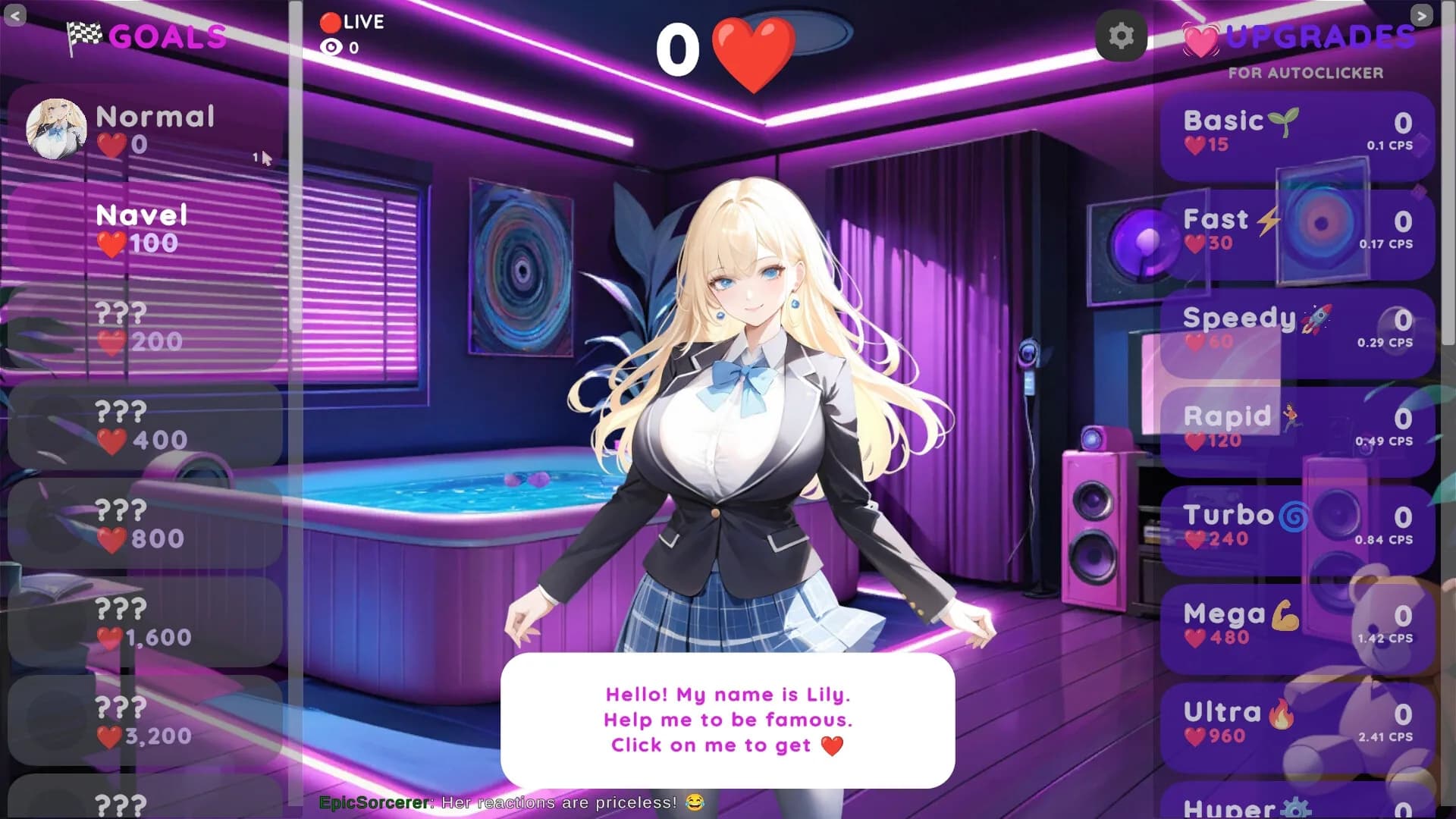Hentai Clicker: Lily is streaming görsel 2