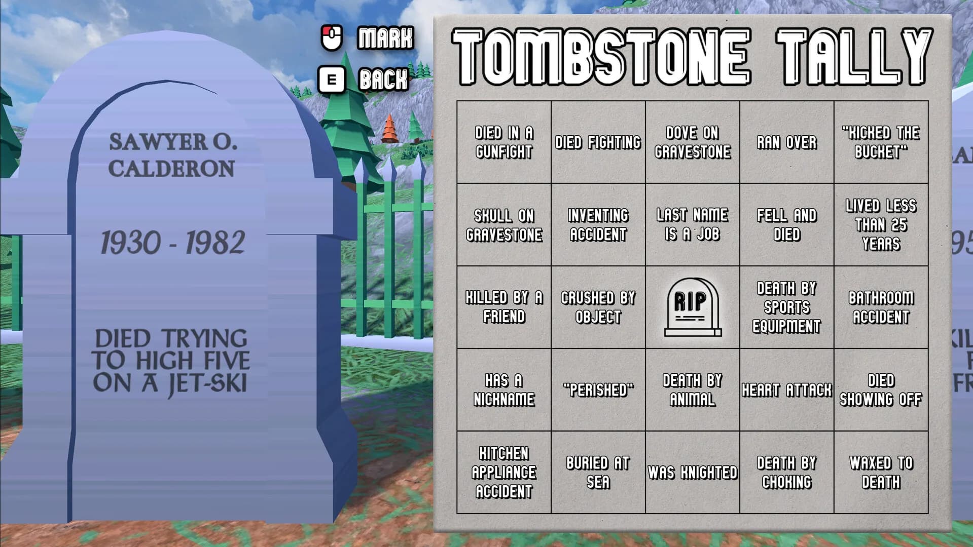 Tombstone Tally görsel 3