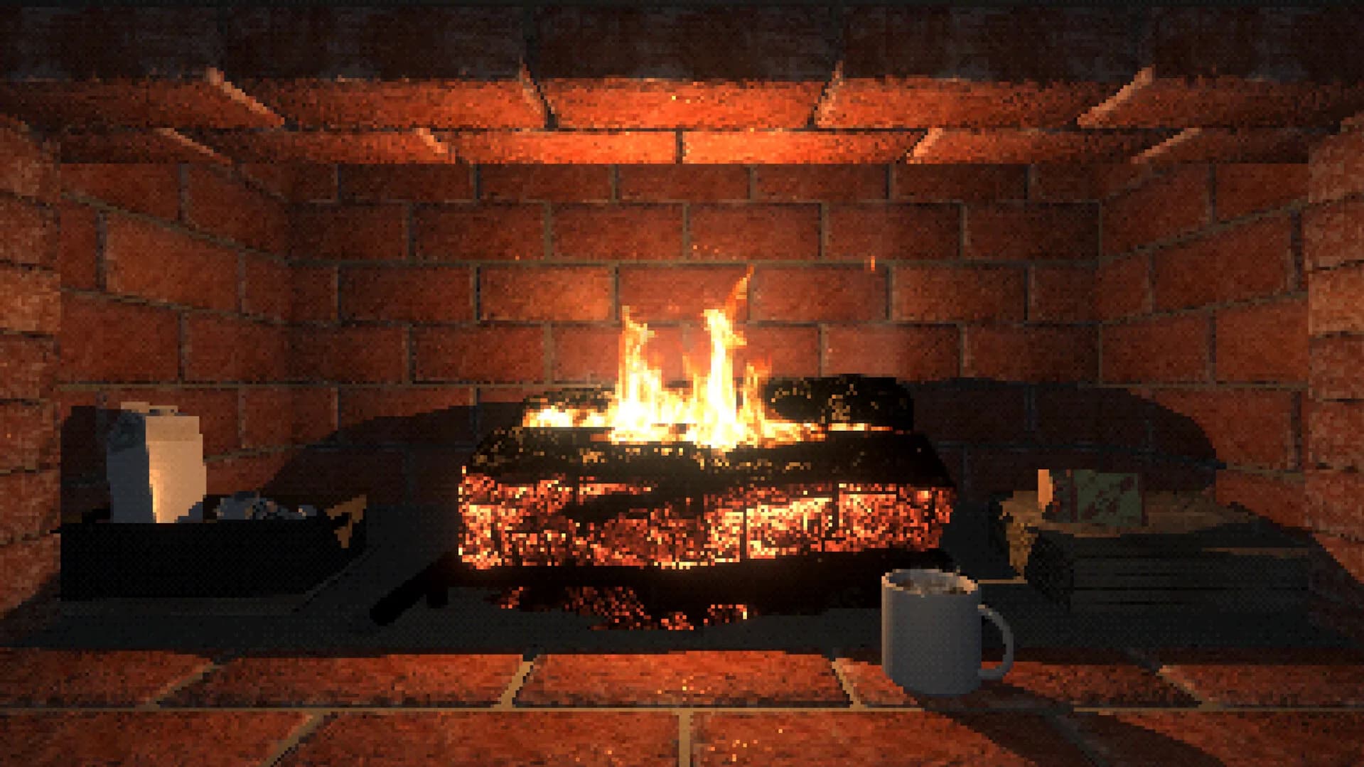 Virtual Interactive Fireplace görsel 2