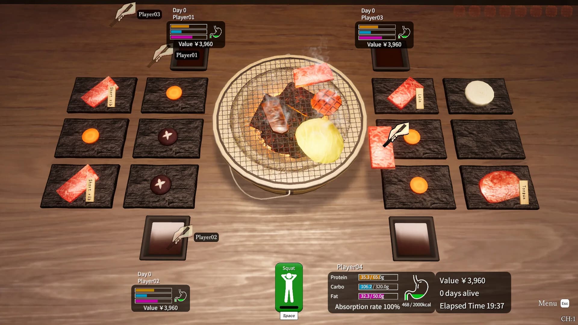 Yakiniku Party Survival görsel 2
