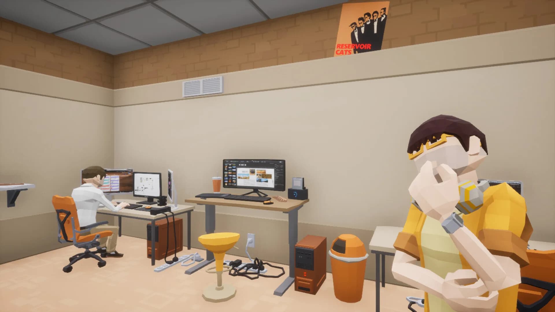 Corporate Cut: The Hair-Raising Adventure of an Office Employee görsel 4