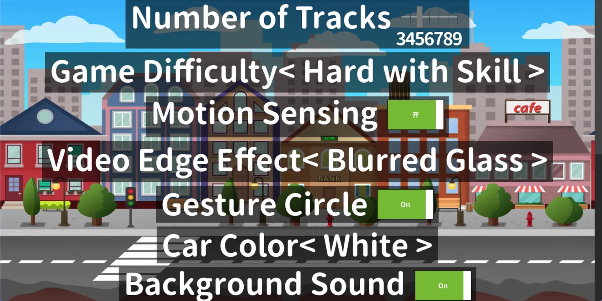 体感赛车 Motion sensing car görsel 3