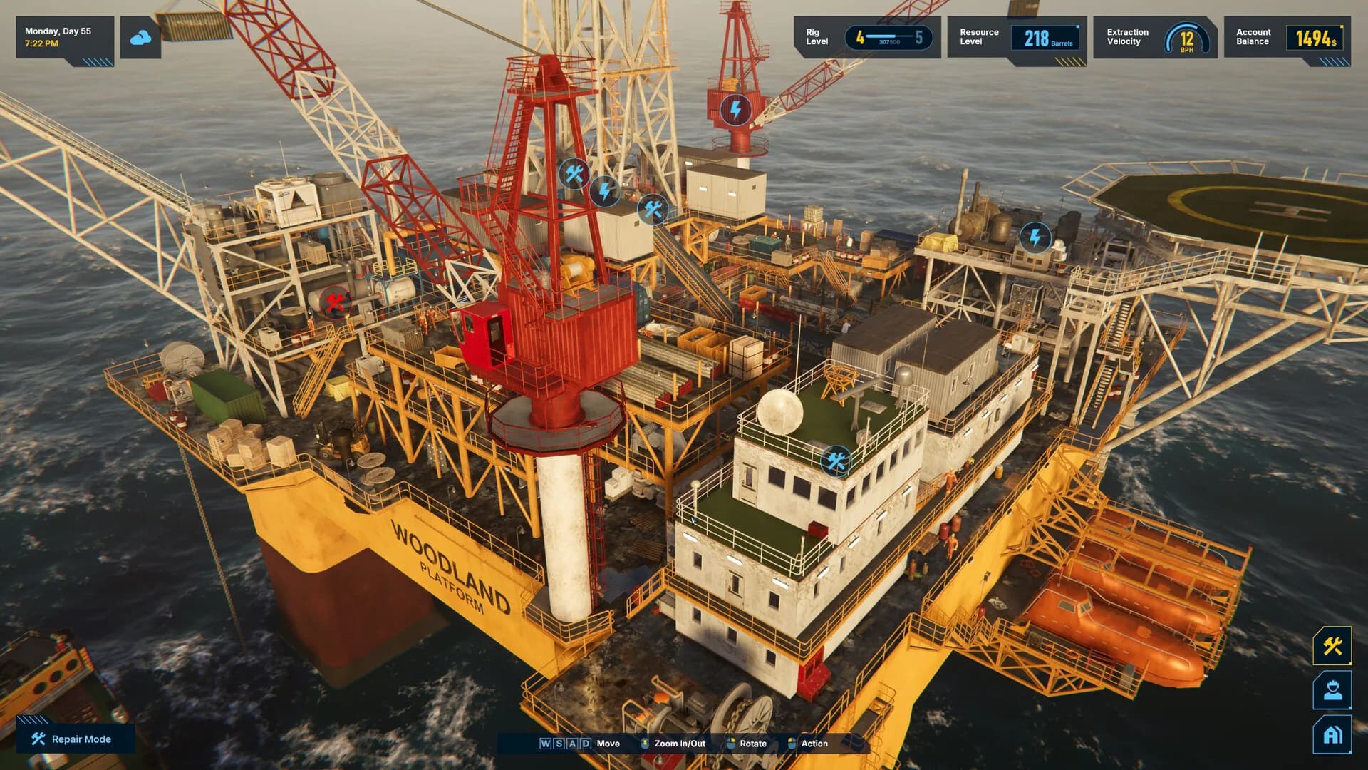 Oil Rig Simulator görsel 10