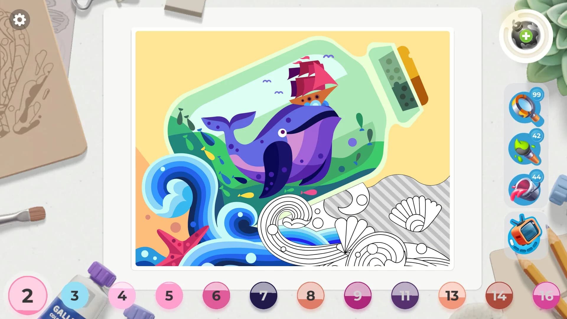 Gallery: Coloring book & decor görsel 6
