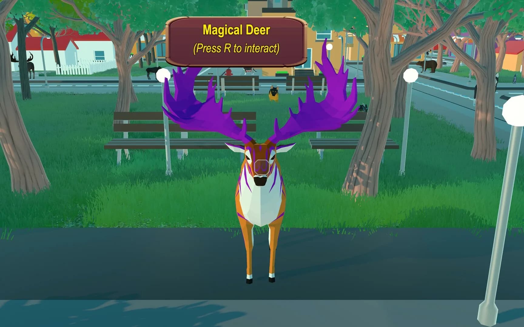 A Conversation With A Magical Deer görsel 2