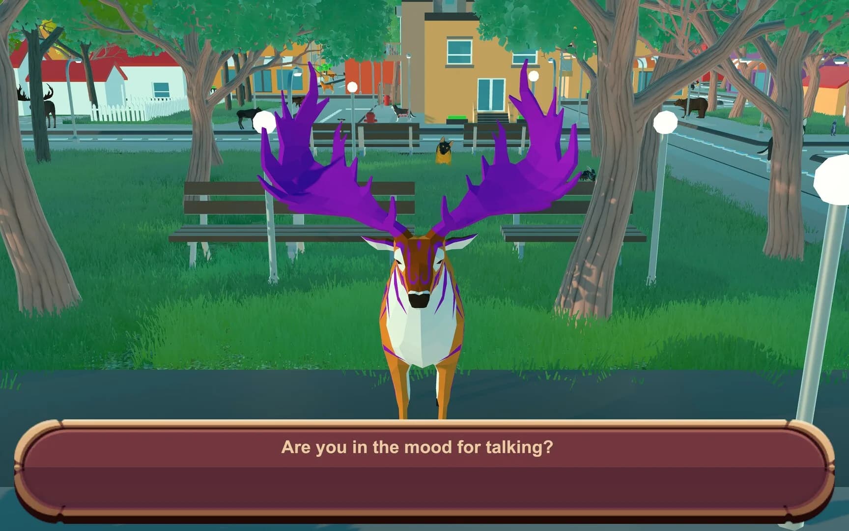 A Conversation With A Magical Deer görsel 3