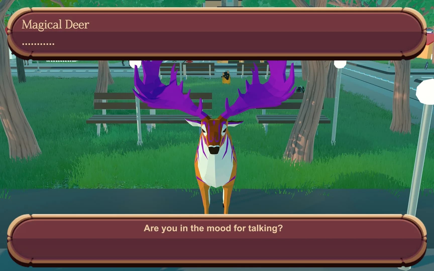 A Conversation With A Magical Deer görsel 5