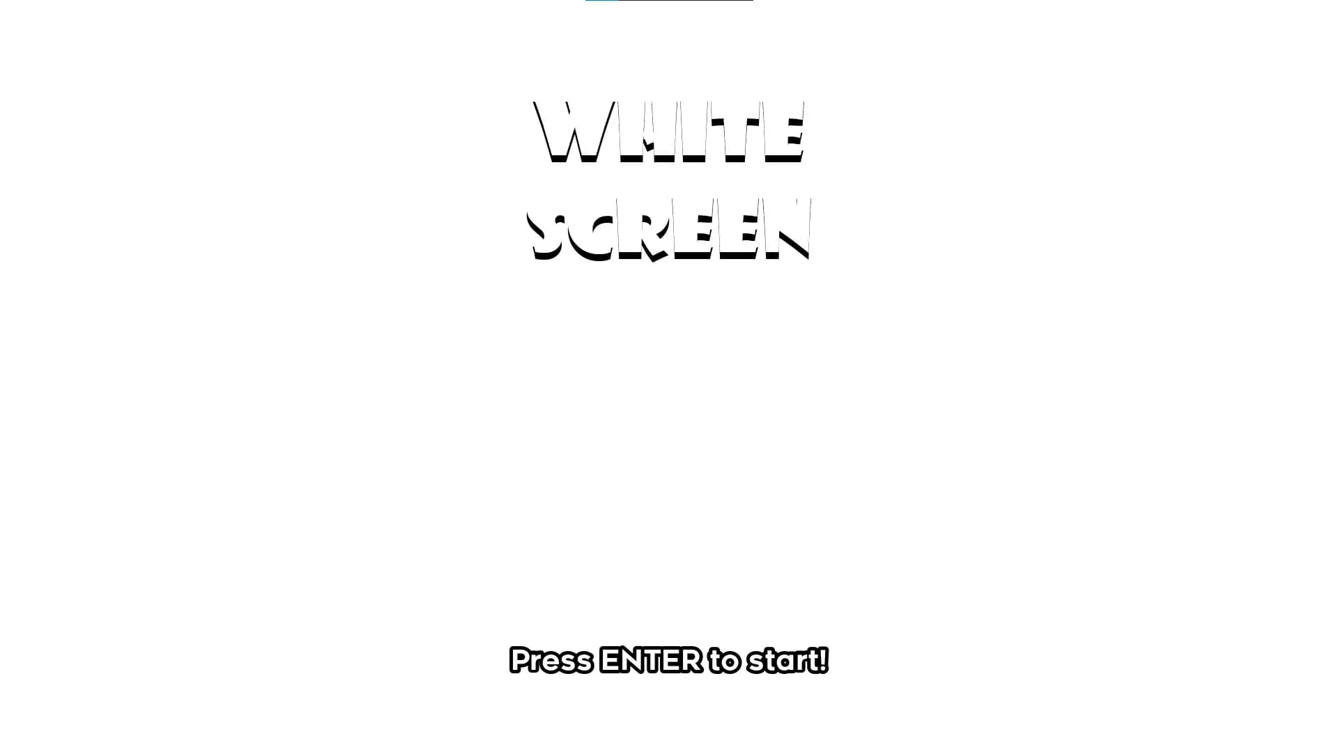 White Screen görsel 2