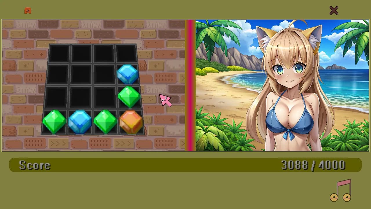 Waifu Simulator: Beach Edition görsel 3
