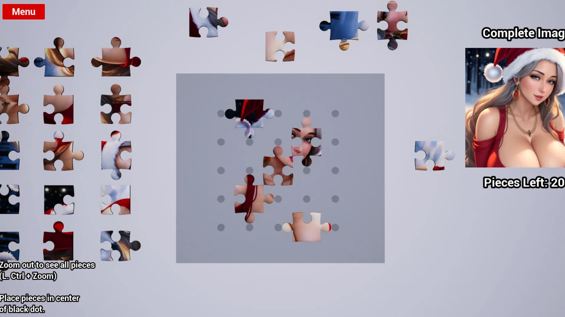 Mommy's Milk and Cookies - Christmas Sex Puzzles görsel 4