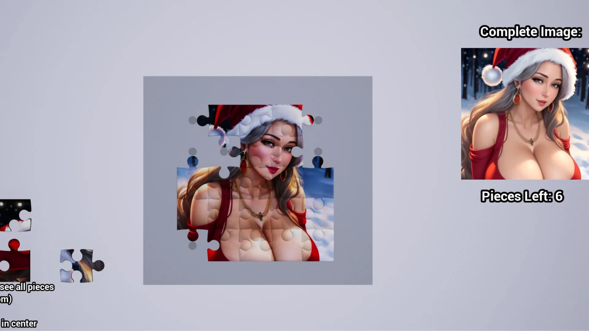 Mommy's Milk and Cookies - Christmas Sex Puzzles görsel 6