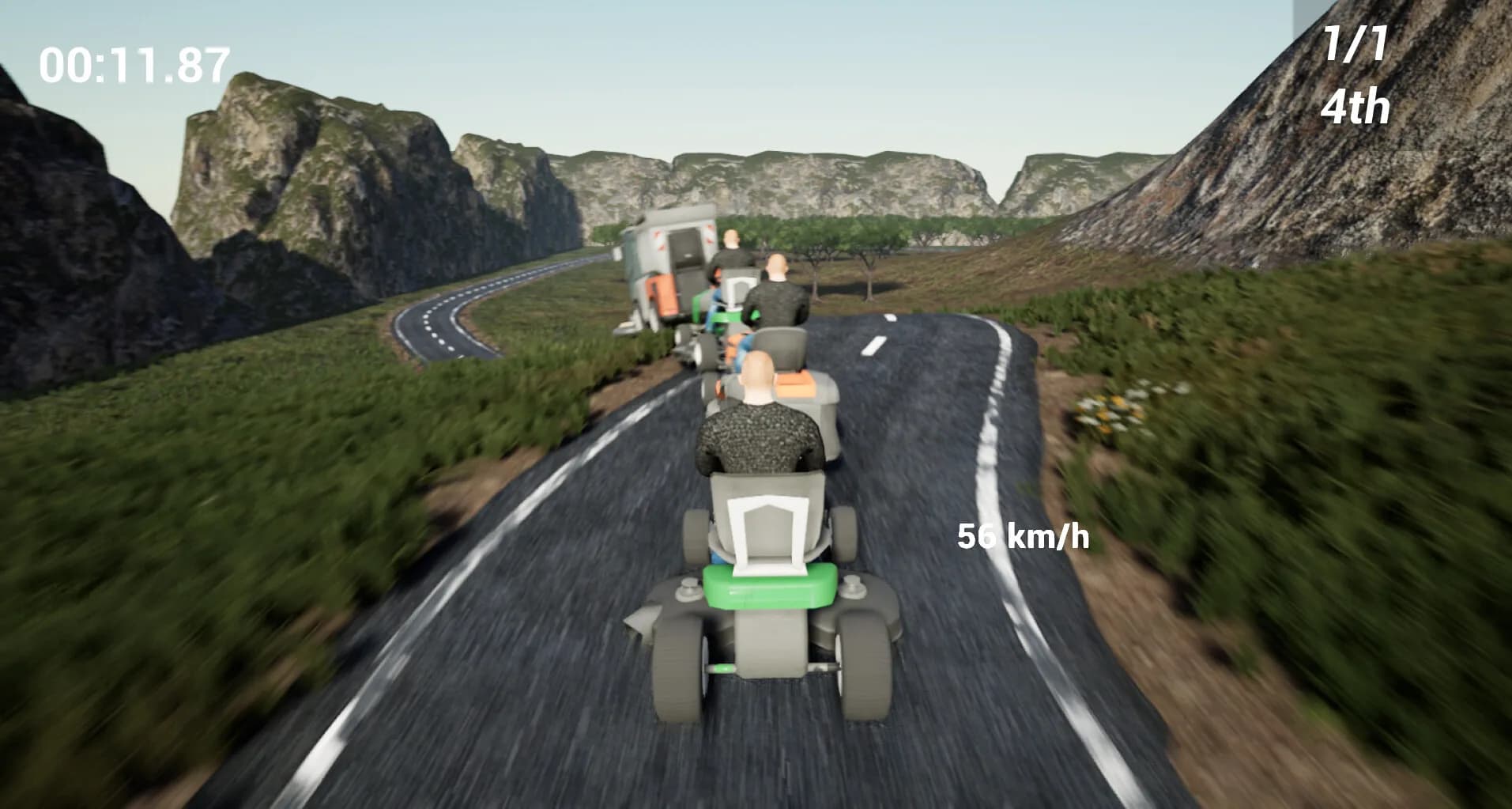 Lawnmower Game Racing 2: Drunken görsel 4