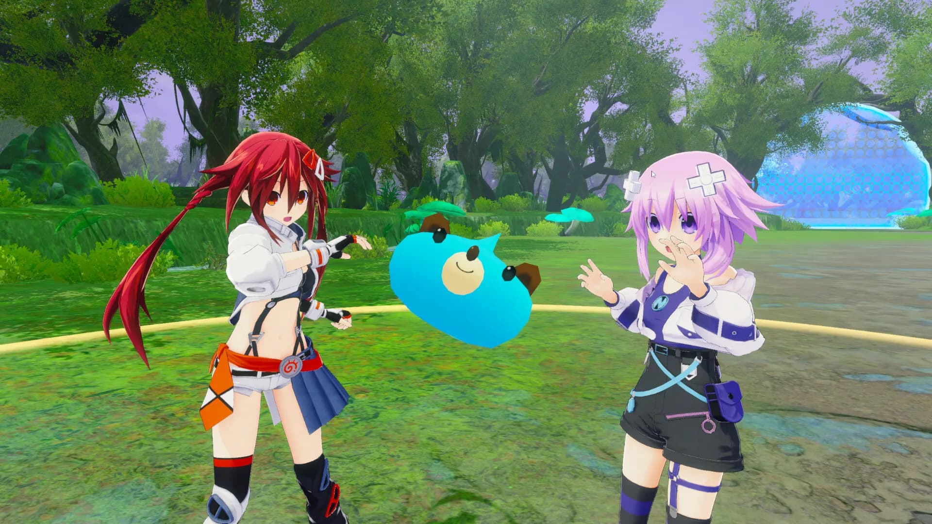 Neptunia Riders VS Dogoos görsel 13