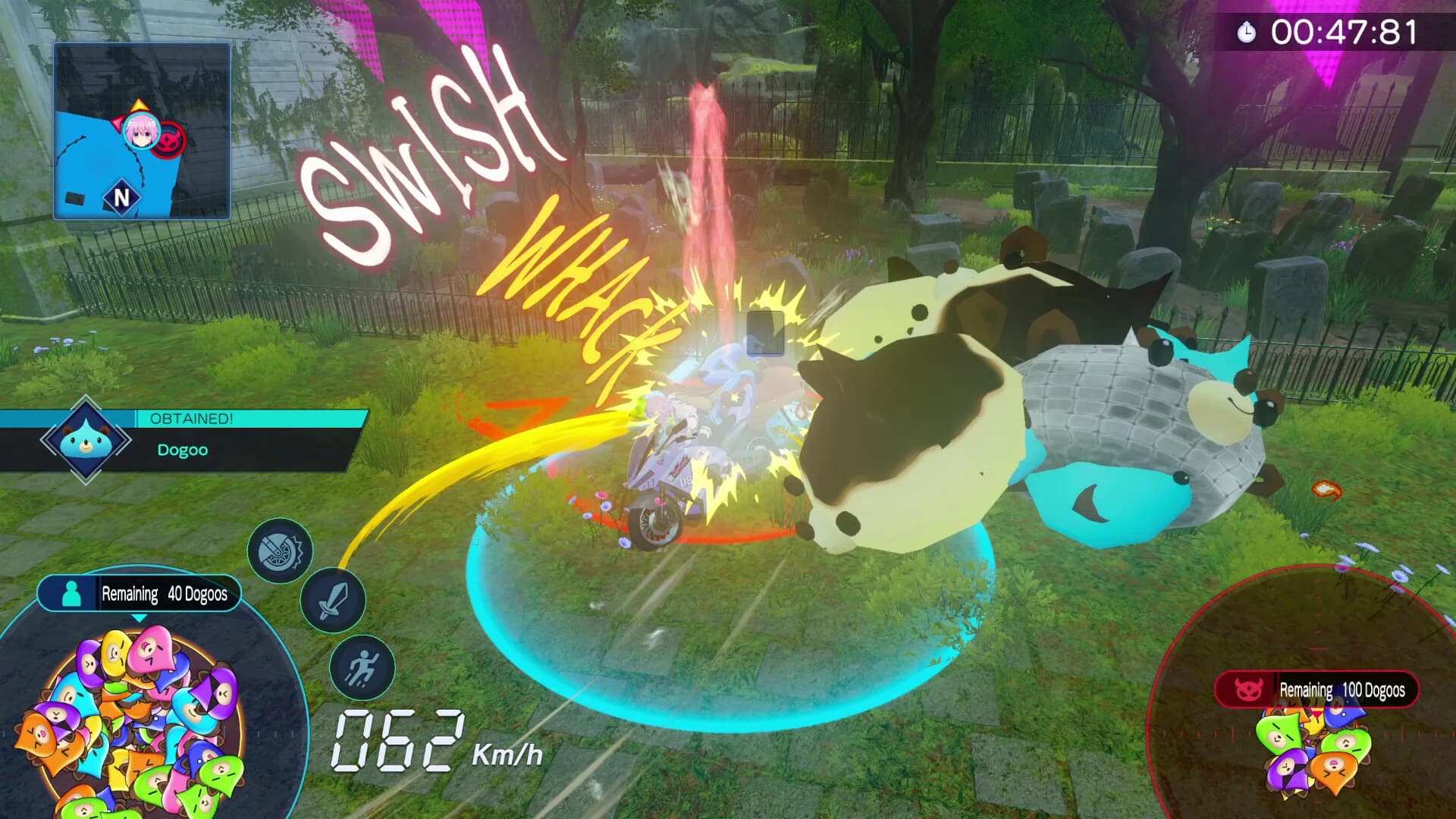 Neptunia Riders VS Dogoos görsel 15