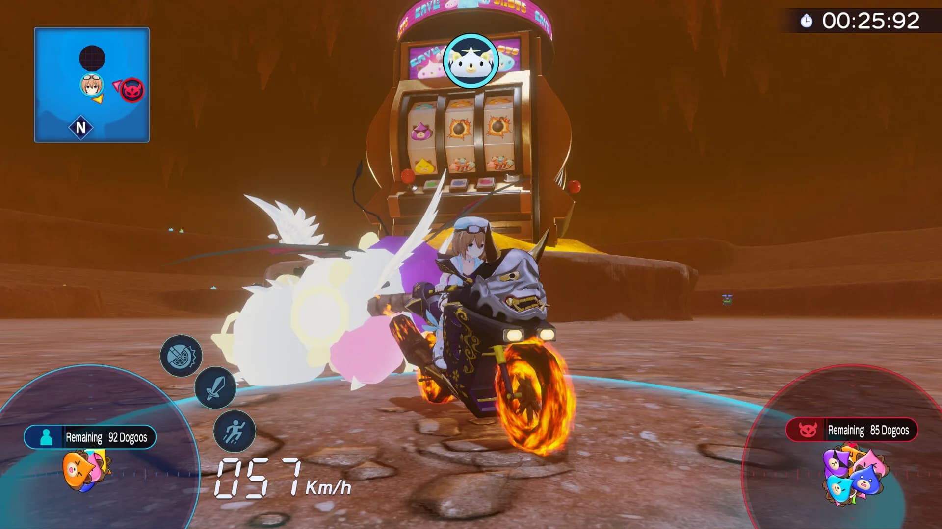 Neptunia Riders VS Dogoos görsel 5