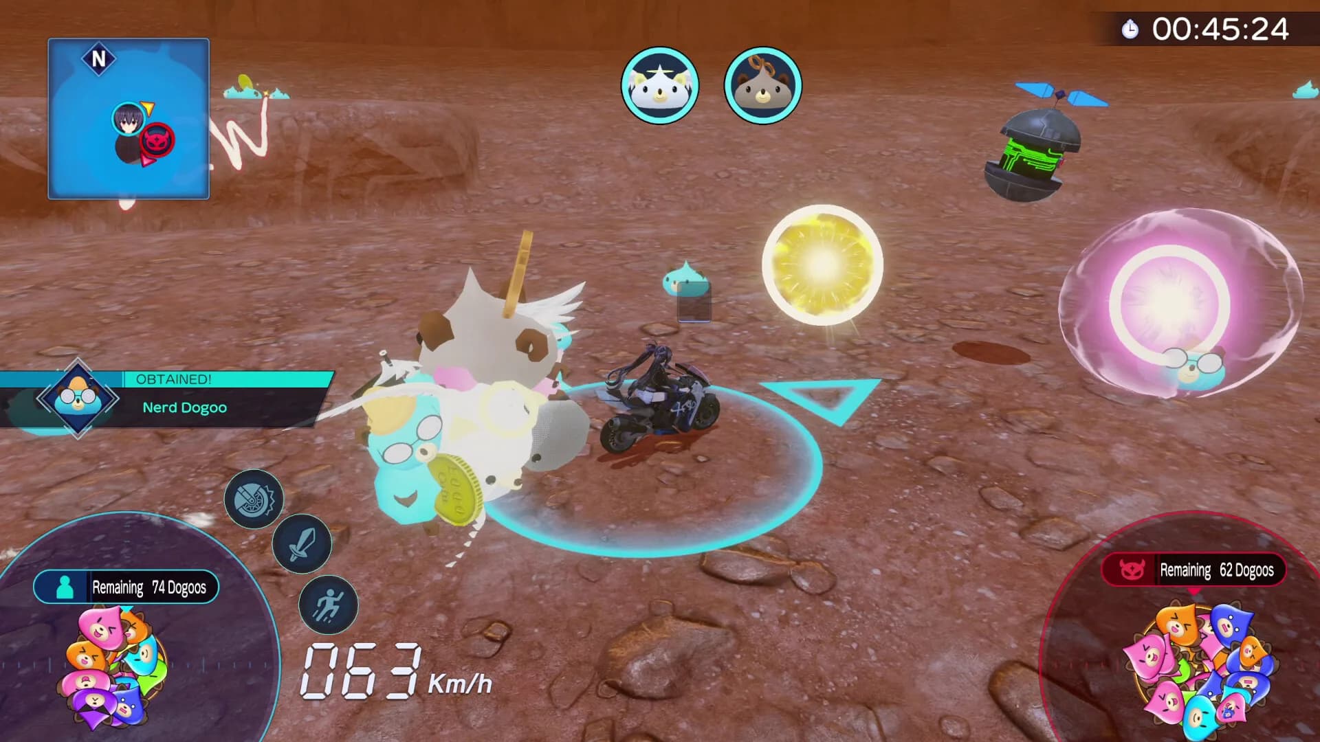 Neptunia Riders VS Dogoos görsel 7
