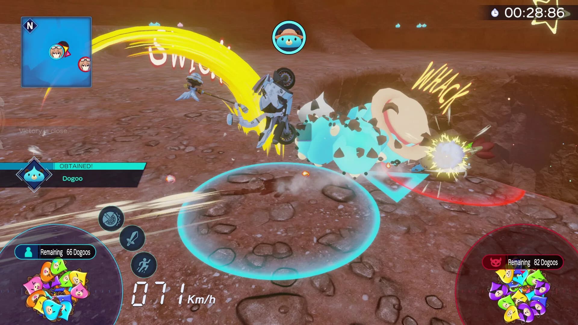 Neptunia Riders VS Dogoos görsel 10