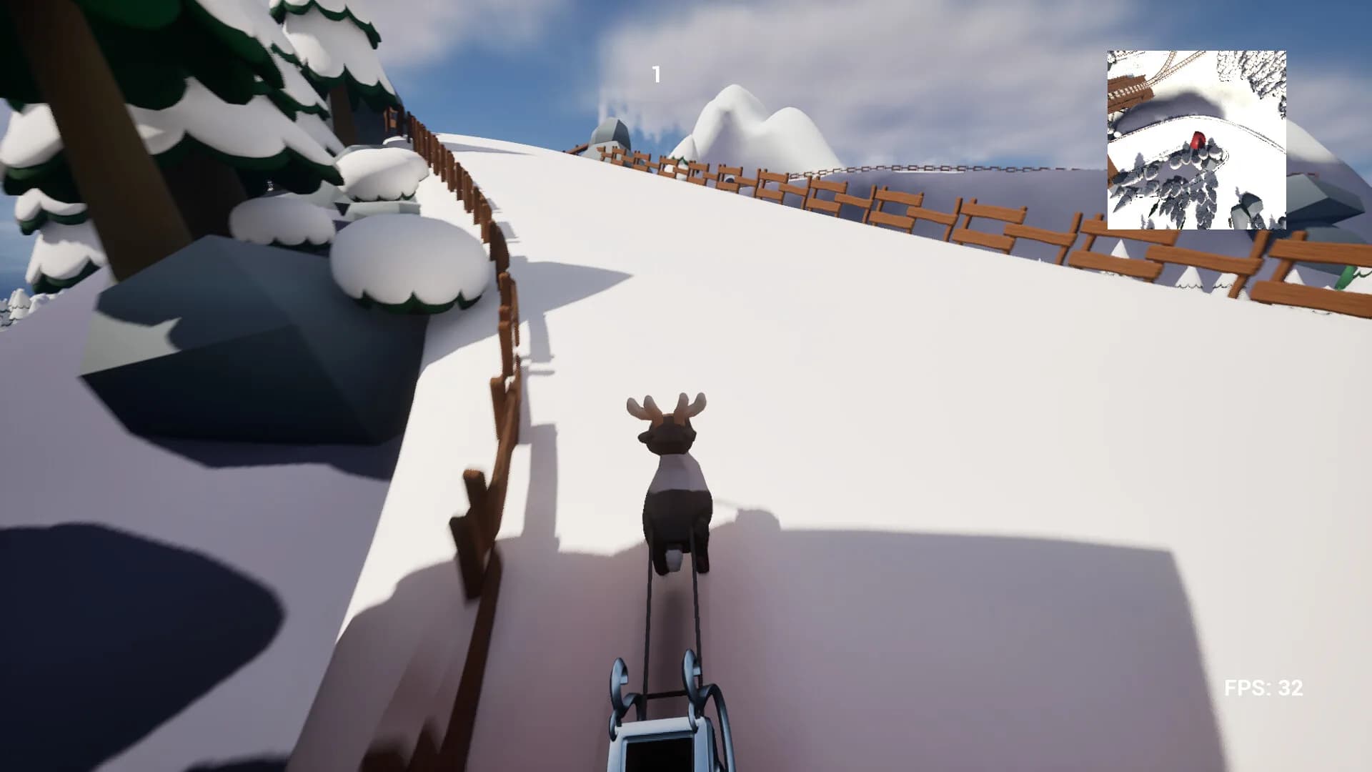 Reindeer Racing görsel 2