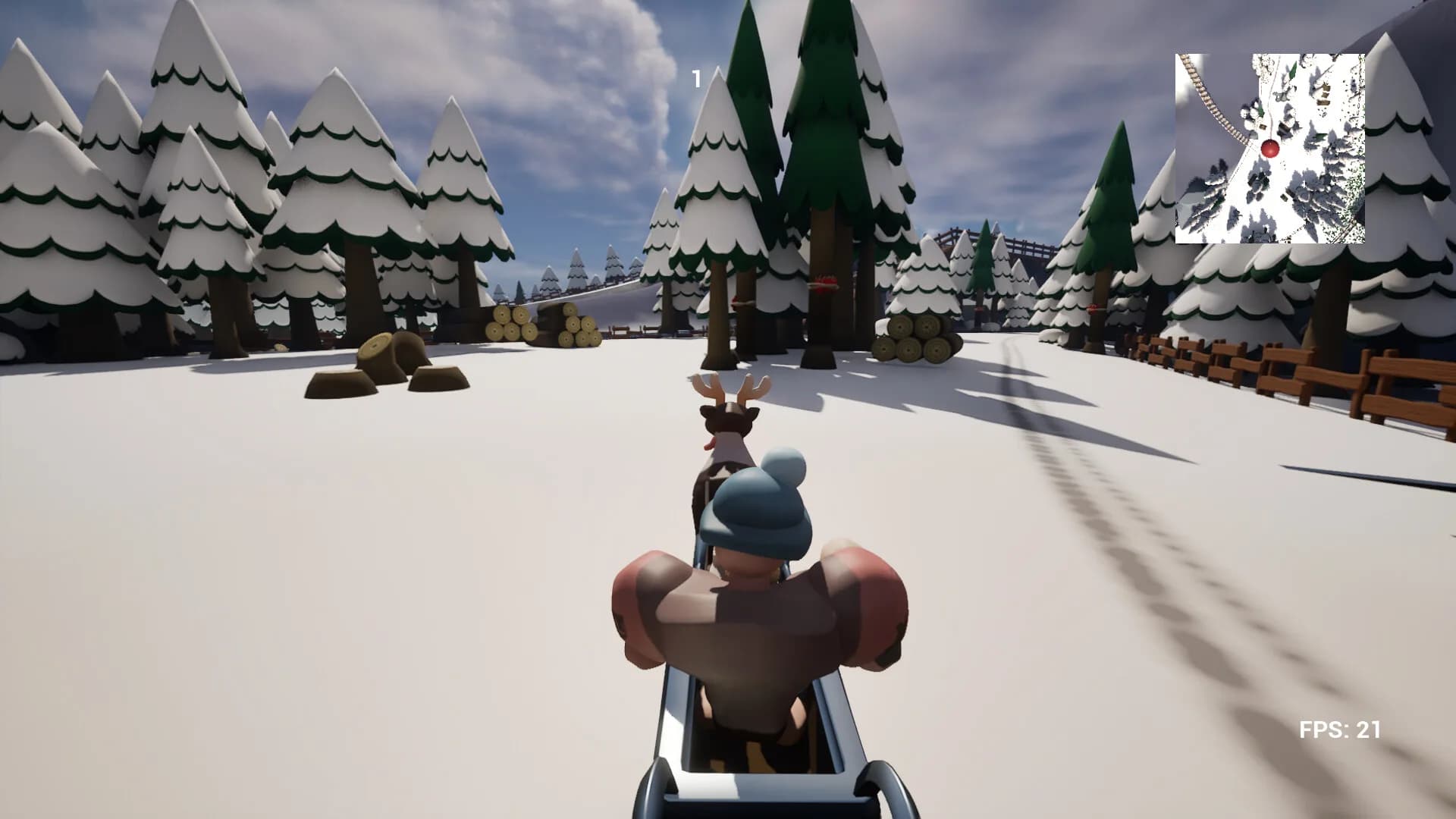 Reindeer Racing görsel 3
