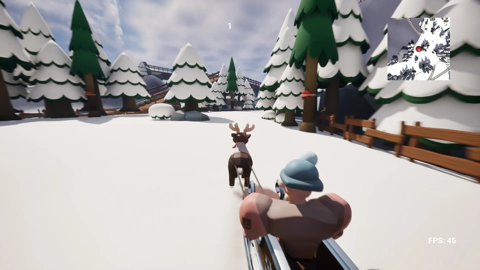Reindeer Racing görsel 5