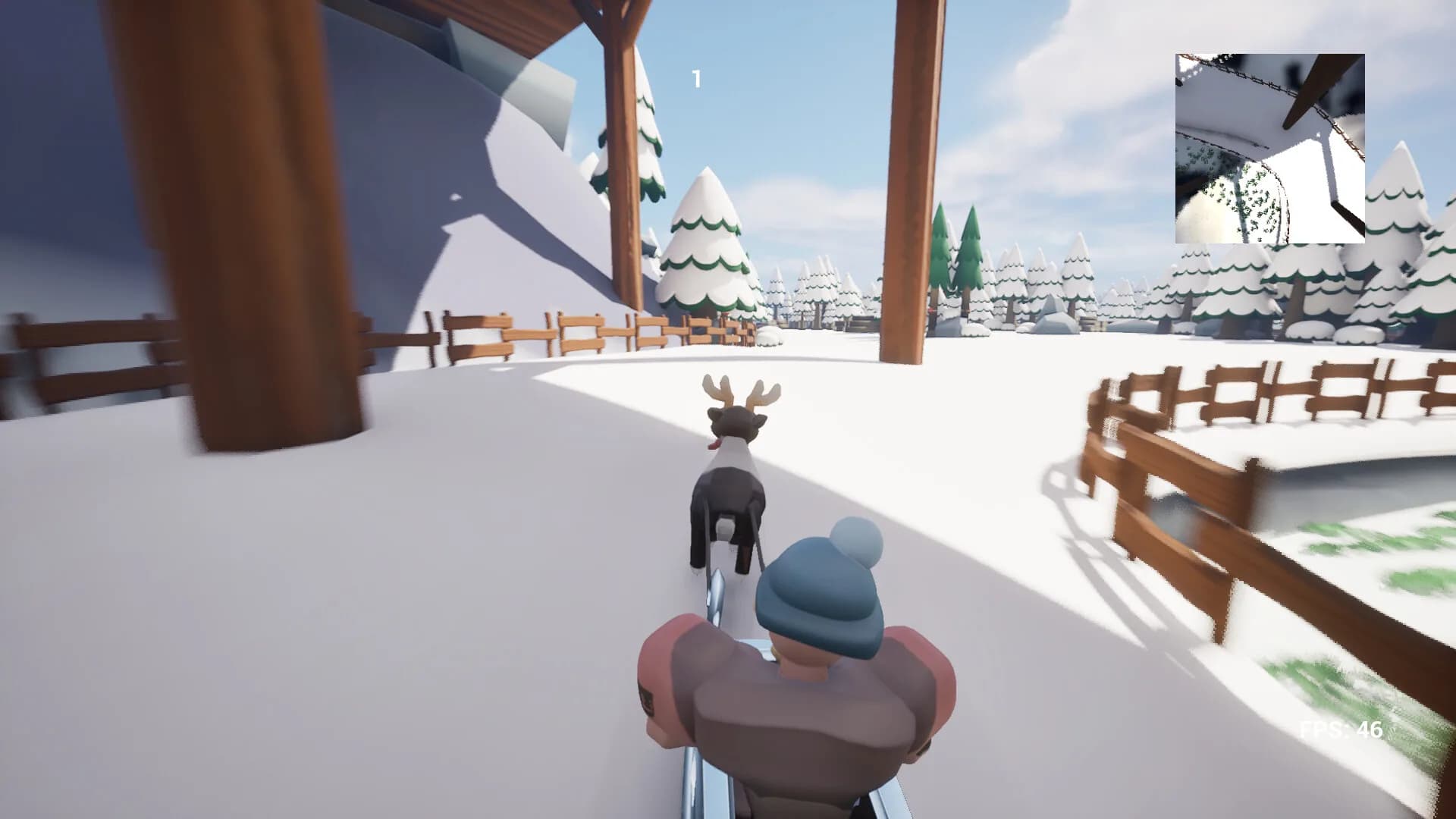 Reindeer Racing görsel 6