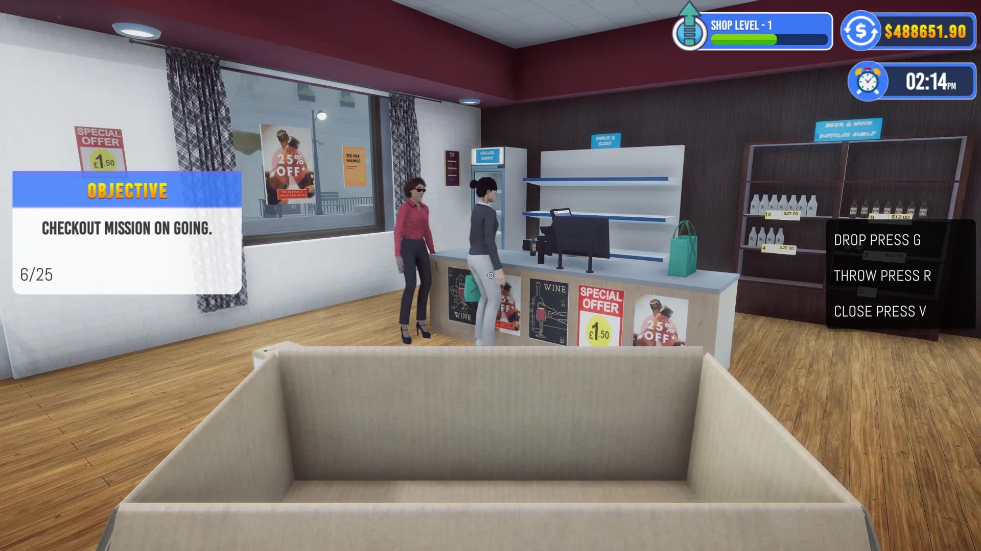 Liquor And Wine Shop Simulator - Store Simulator görsel 5