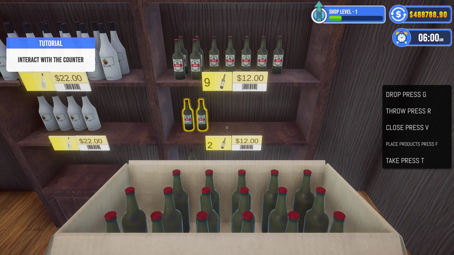 Liquor And Wine Shop Simulator - Store Simulator görsel 6