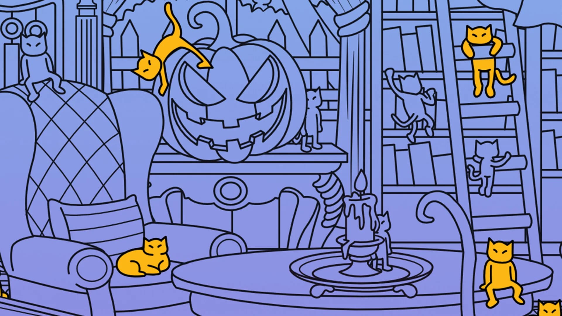 Secret Cats - Halloween görsel 2