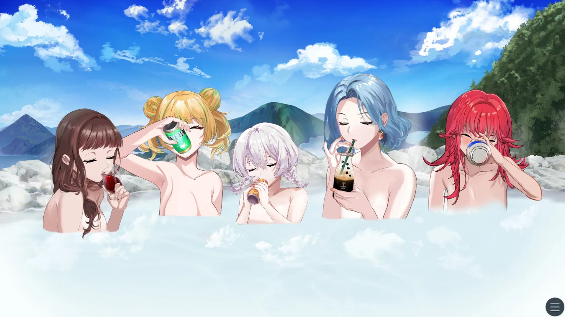 温泉でお酒を飲もう！～Drinking in the hot spring!～ görsel 6