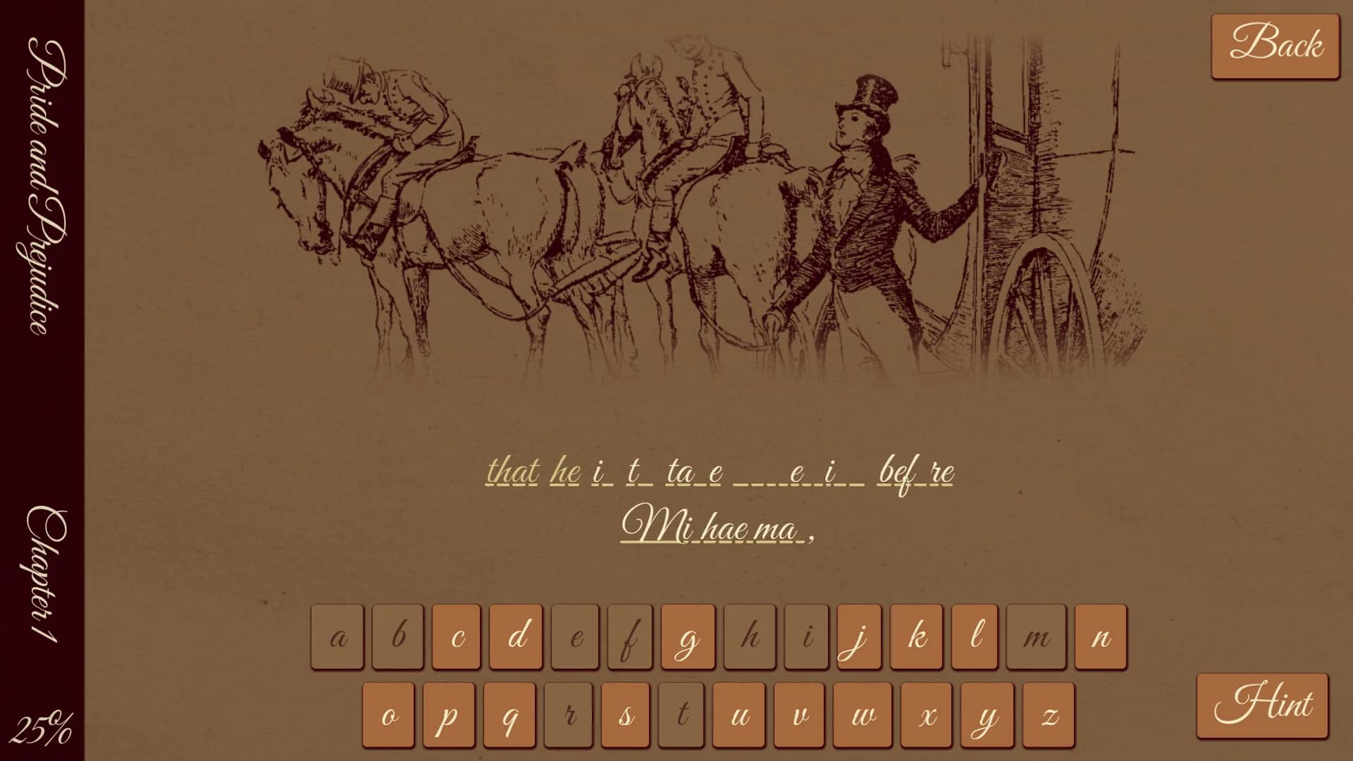 Jane Austen Simulator: Pride and Prejudice görsel 4