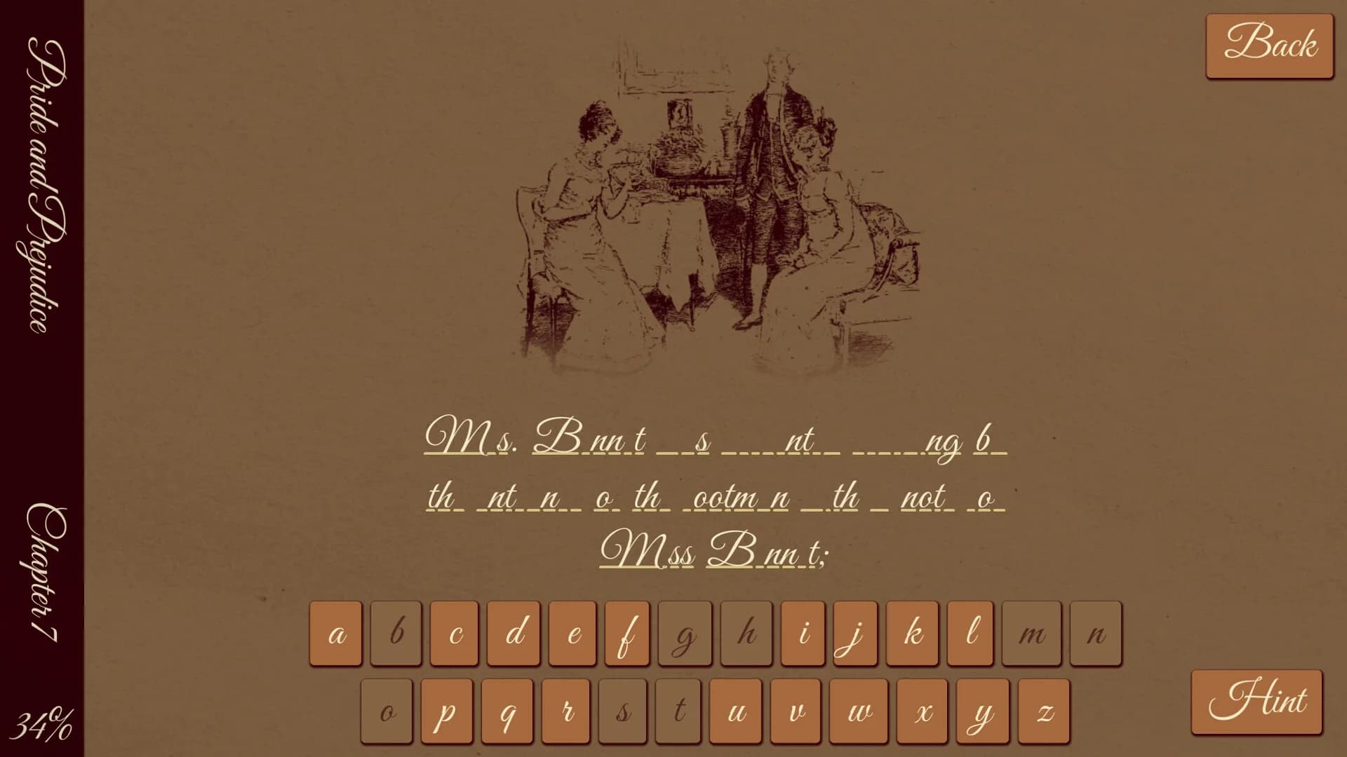 Jane Austen Simulator: Pride and Prejudice görsel 5
