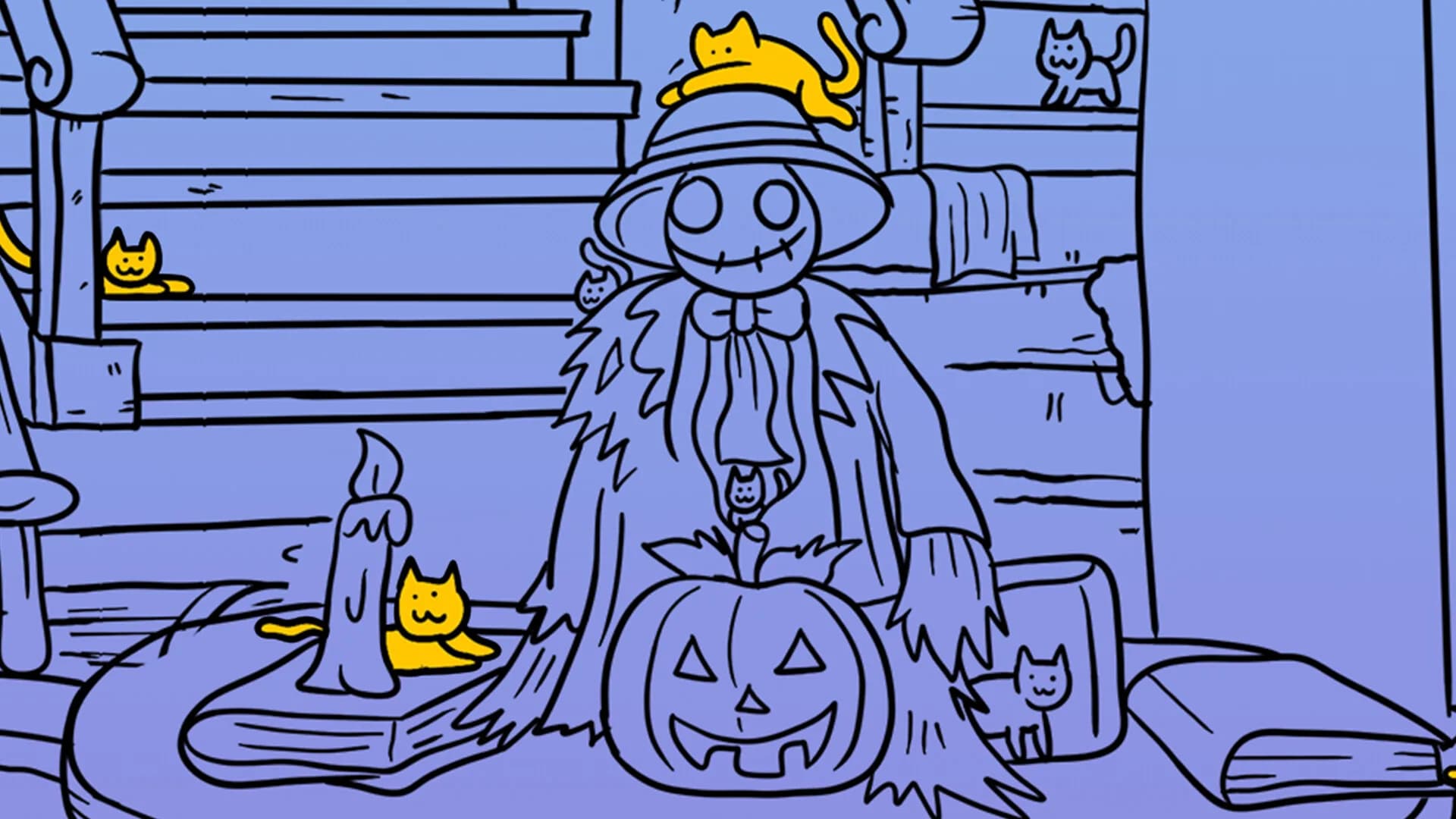 Secret Cats - Haunted Mansion görsel 2