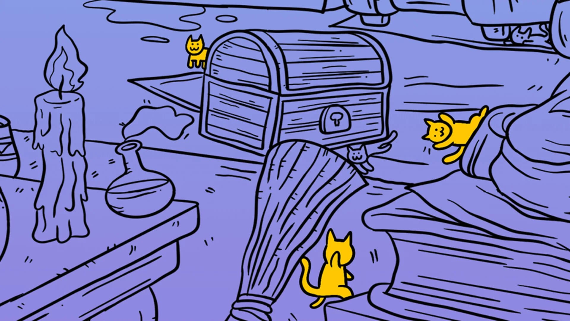 Secret Cats - Haunted Mansion görsel 5