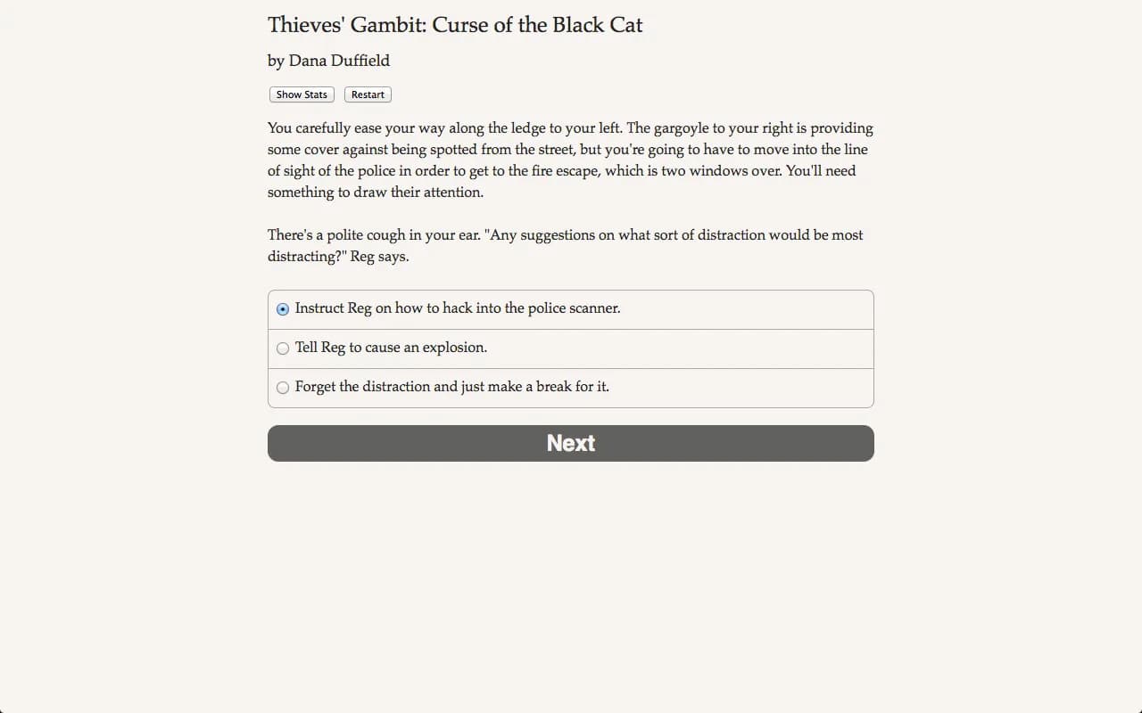 Thieves' Gambit: The Curse of the Black Cat görsel 2