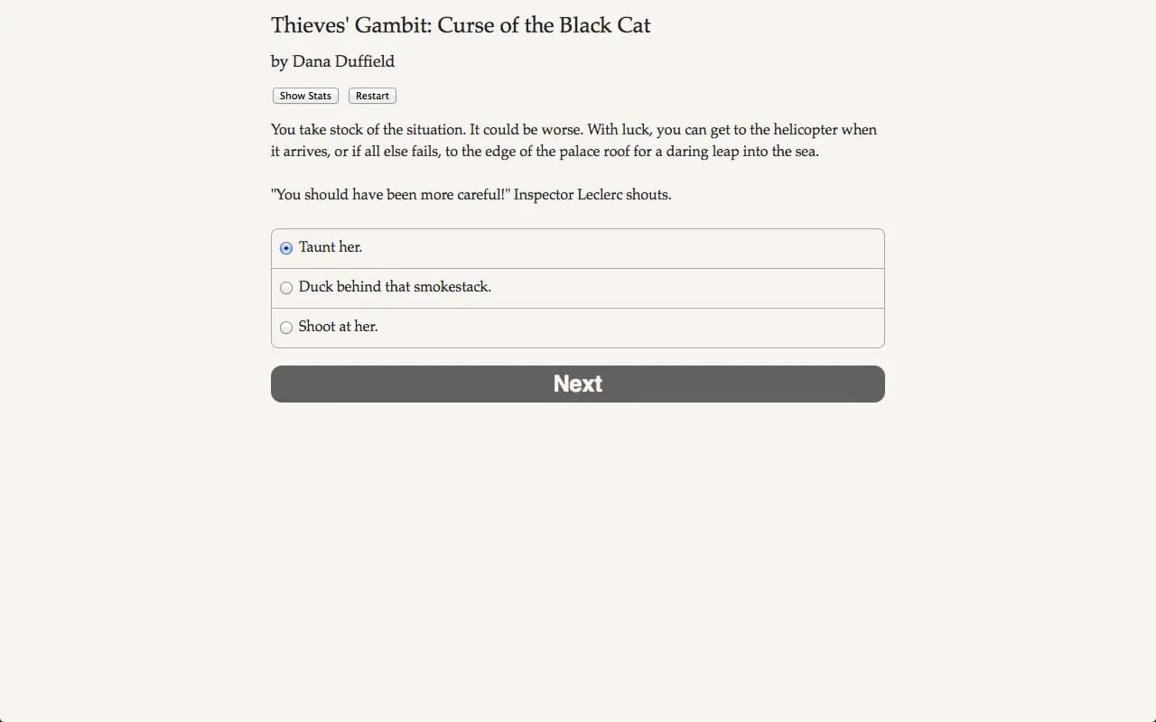 Thieves' Gambit: The Curse of the Black Cat görsel 4