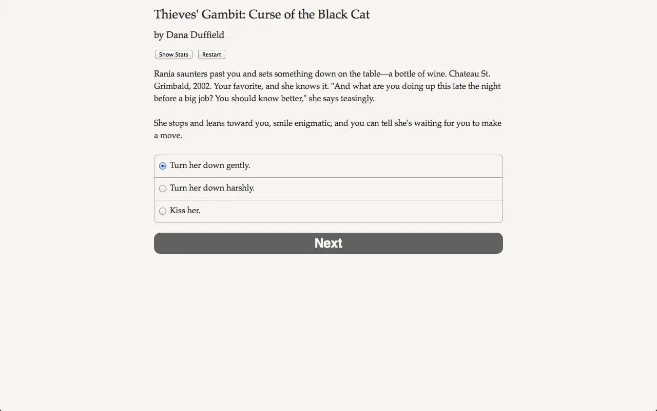 Thieves' Gambit: The Curse of the Black Cat görsel 6
