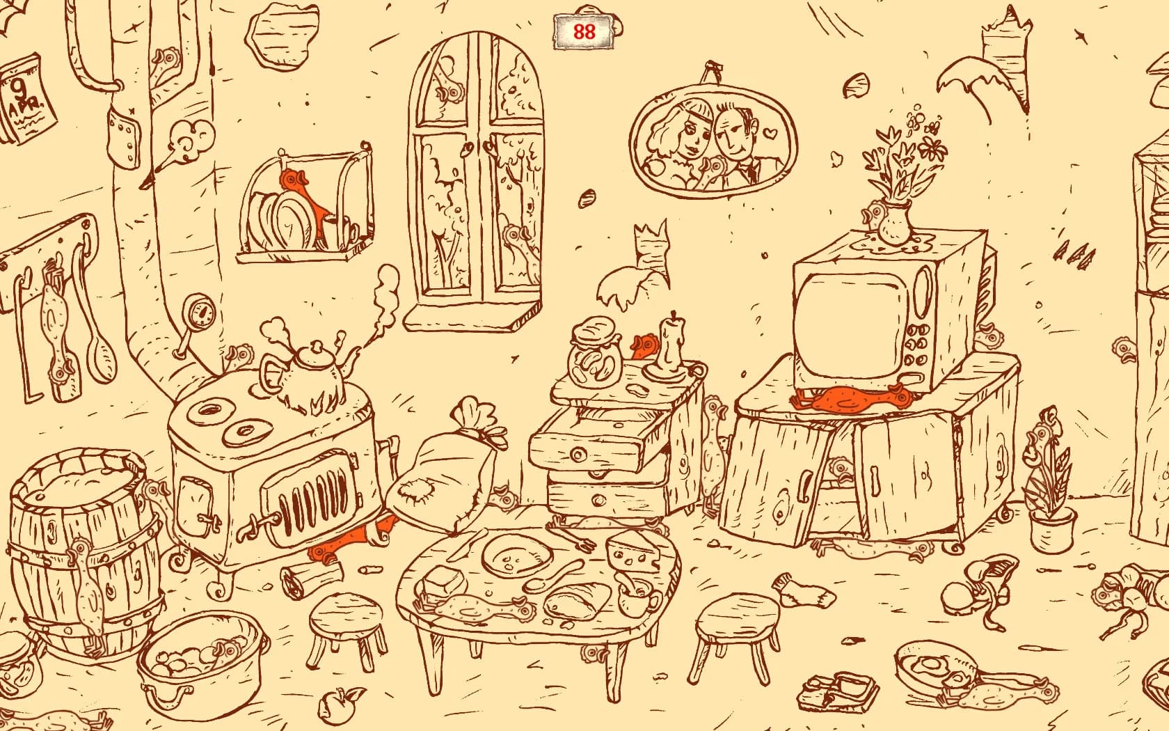 100 Find Kitties: Kitty house II görsel 7