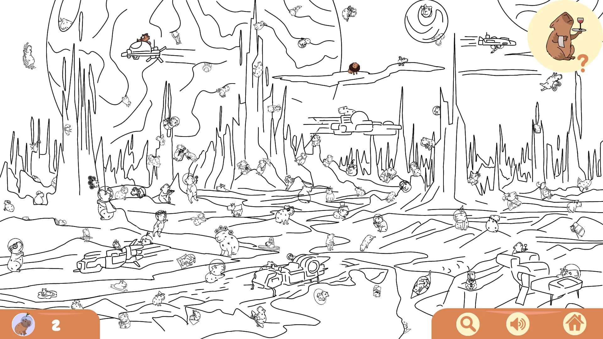 100 Hidden Capybaras görsel 3