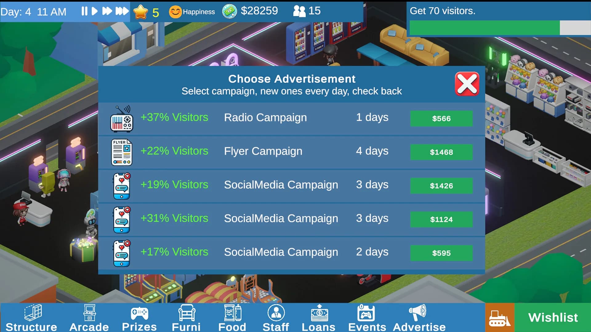 Arcade Manager görsel 9