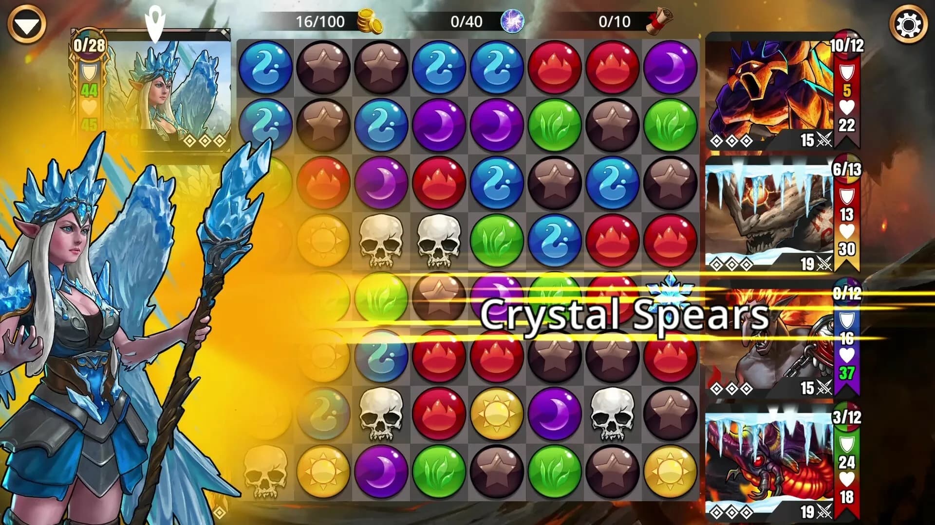Gems of War - Puzzle RPG görsel 5