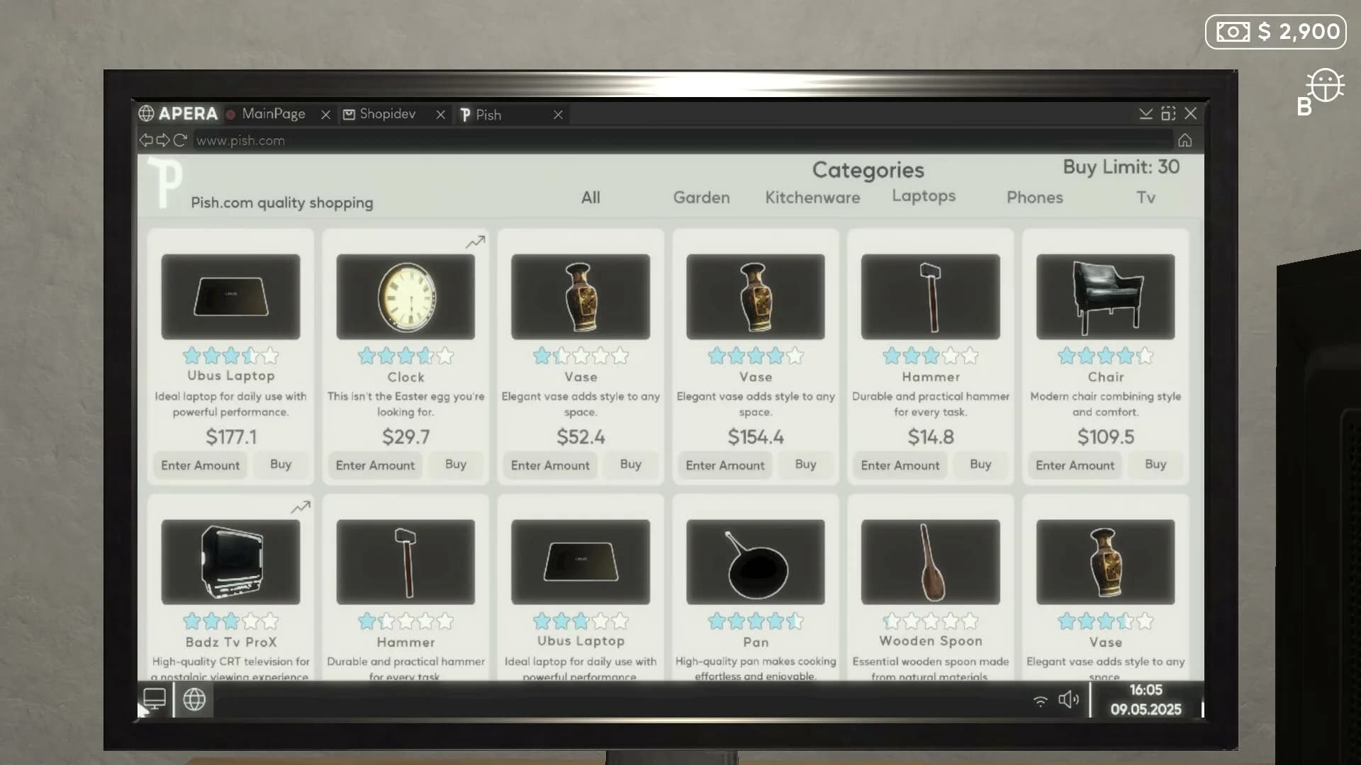 E-Commerce Simulator 2025 görsel 9
