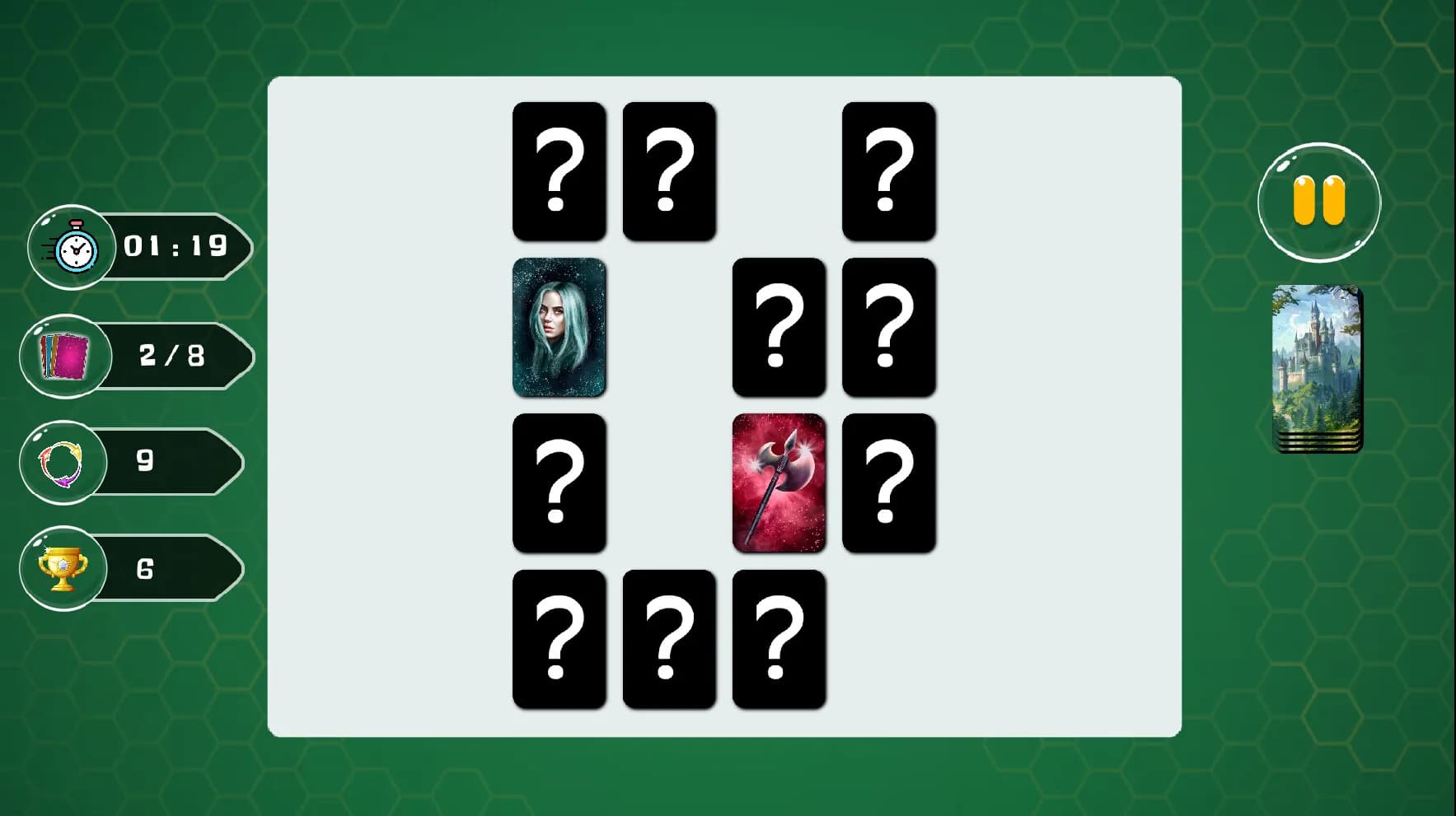 Fantasy Memory: A Relaxing Match Game görsel 5