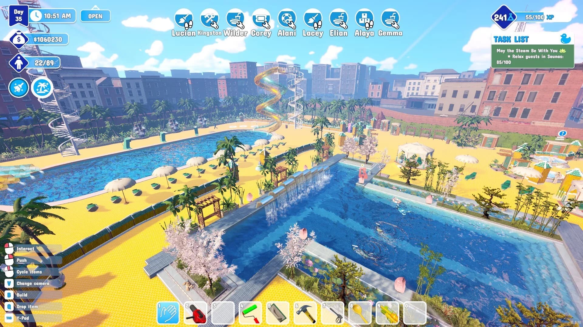 Waterpark Simulator görsel 2