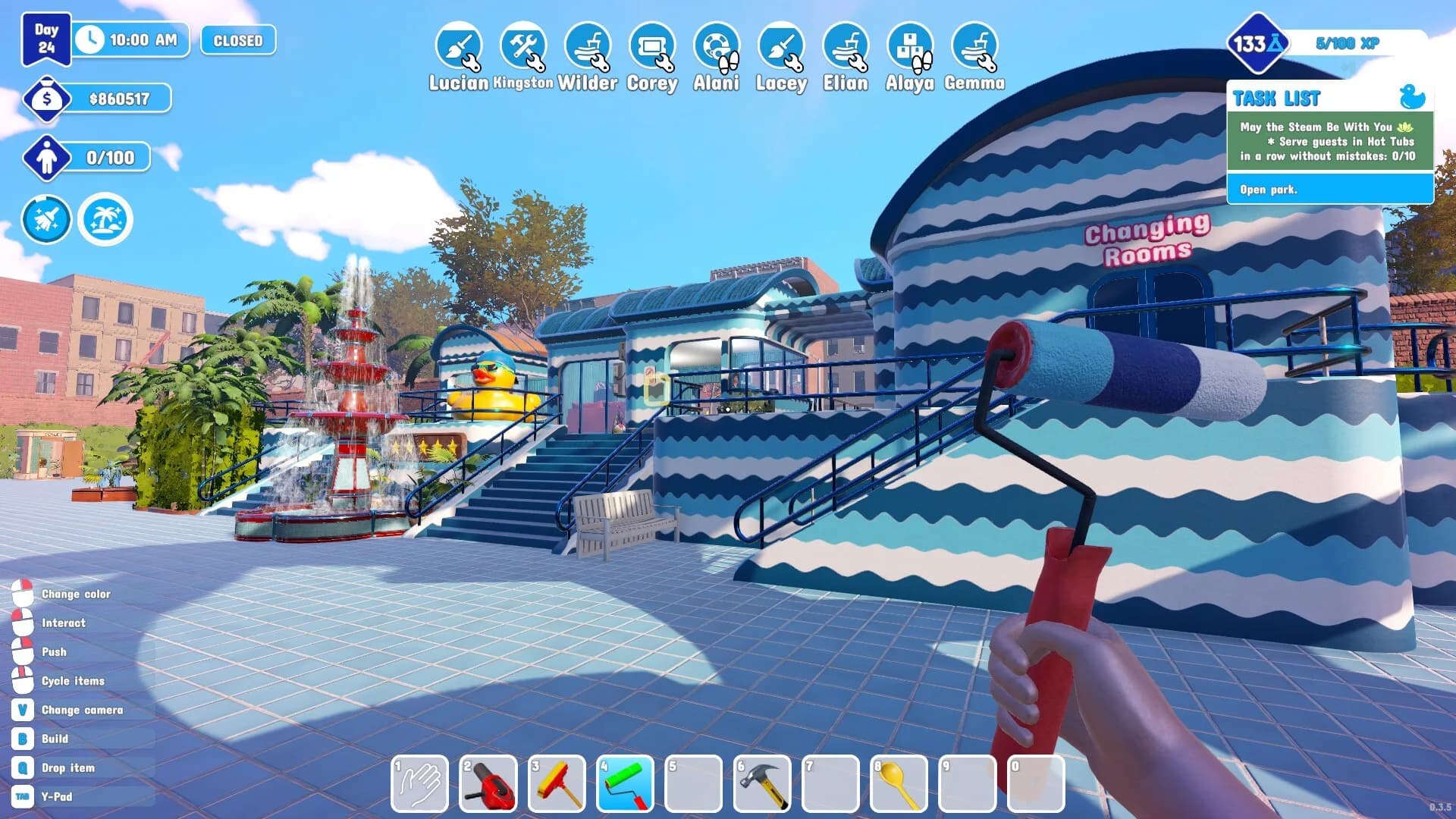 Waterpark Simulator görsel 12