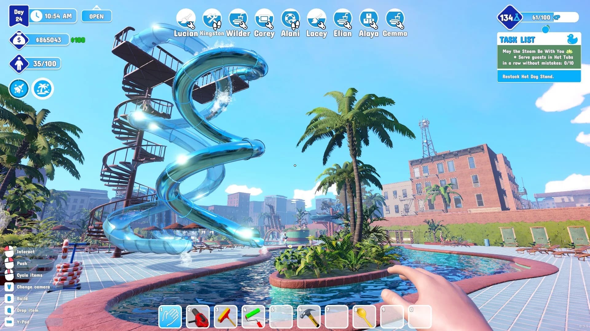 Waterpark Simulator görsel 4