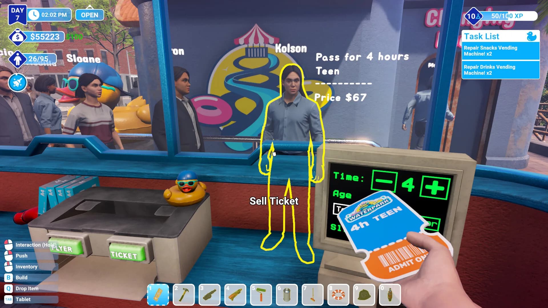 Waterpark Simulator görsel 5